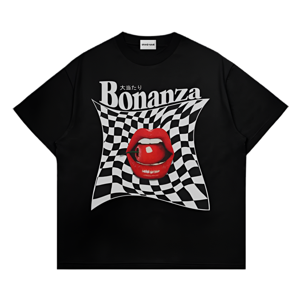Luxury Lips T-Shirt (Black)